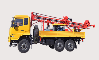 GSD-IIA汽車(chē)式鉆機（東風(fēng)六驅底盤(pán)）